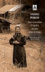 Couverture du livre 'Des nouvelles d'Agathe' de Vassili Peskov, présentant une femme en tenue traditionnelle dans un paysage rural.