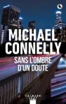 Couverture du livre 'Sans l'ombre d'un doute' de Michael Connelly, illustrant une ville moderne avec des gratte-ciel en arrière-plan.