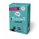 Boîte de jeu de société 'Totem Junior' avec un design coloré et des illustrations d'animaux.