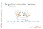 Couverture du livre 'La petite mauvaise humeur' avec deux personnages dans un bateau sur l'eau.