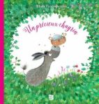 Couverture du livre 'Un précieux chagrin' avec un âne et un petit animal dans un cadre verdoyant.